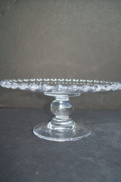 Candlewick Pattern Cheese Stand by Imperial Glass Corp.