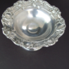 silver-plated compote dish
