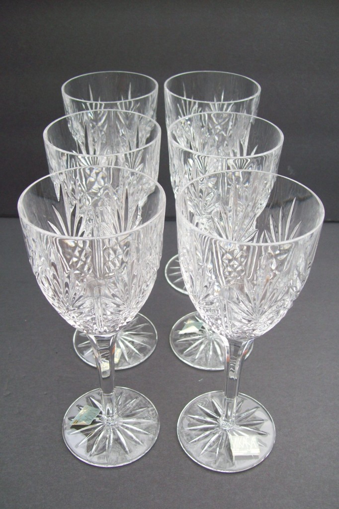 Mikasa Covent Garden Pattern Wine Glass Set