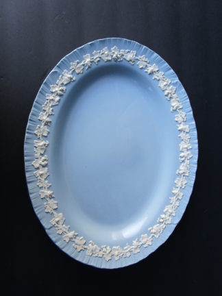 Oval Dinnerware Bowl in light blue color