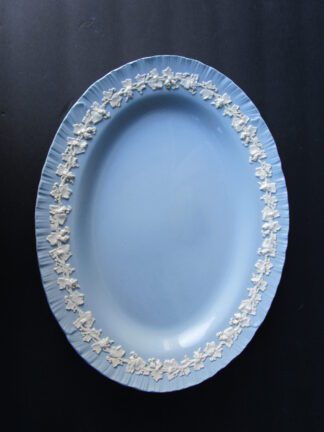 Oval Dinnerware Bowl in light blue color