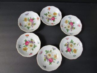 Meissen Floral Mitterteich Bavaria White Berry Bowl