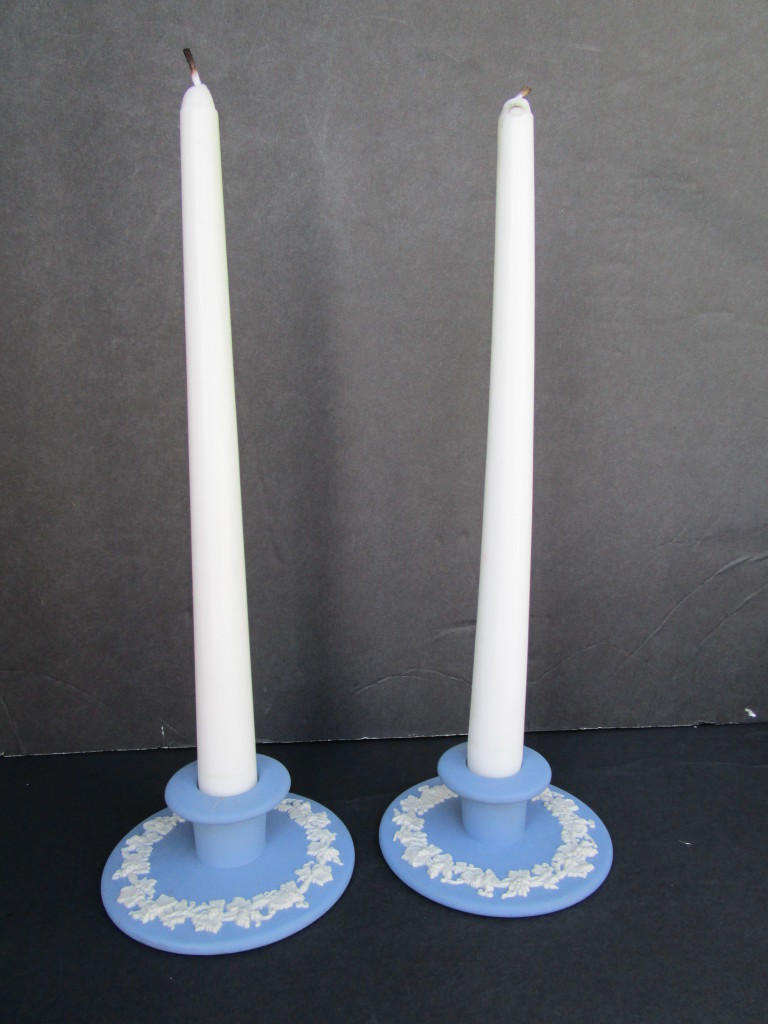 Wedgewood Candle Holders are available