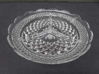 Clear Glass Tray ideal for serving appetizers and desserts