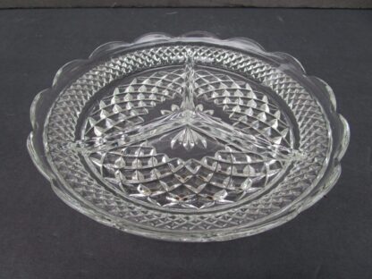 Clear Glass Tray ideal for serving appetizers and desserts