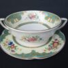 Vintage floral teacup and saucer.