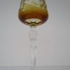 AJKA Amber Color on Clear Wine Hock