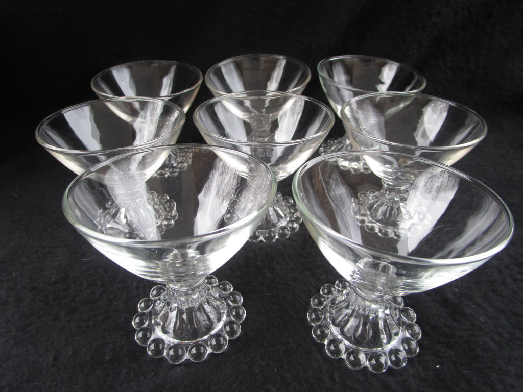 Candlewick Pattern Cocktail Set from Imperial Glass Co.