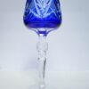 AJKA Cobalt Blue on Clear Wine Hock