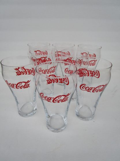 Eight piece Coca Cola glass set costs USD 34.99