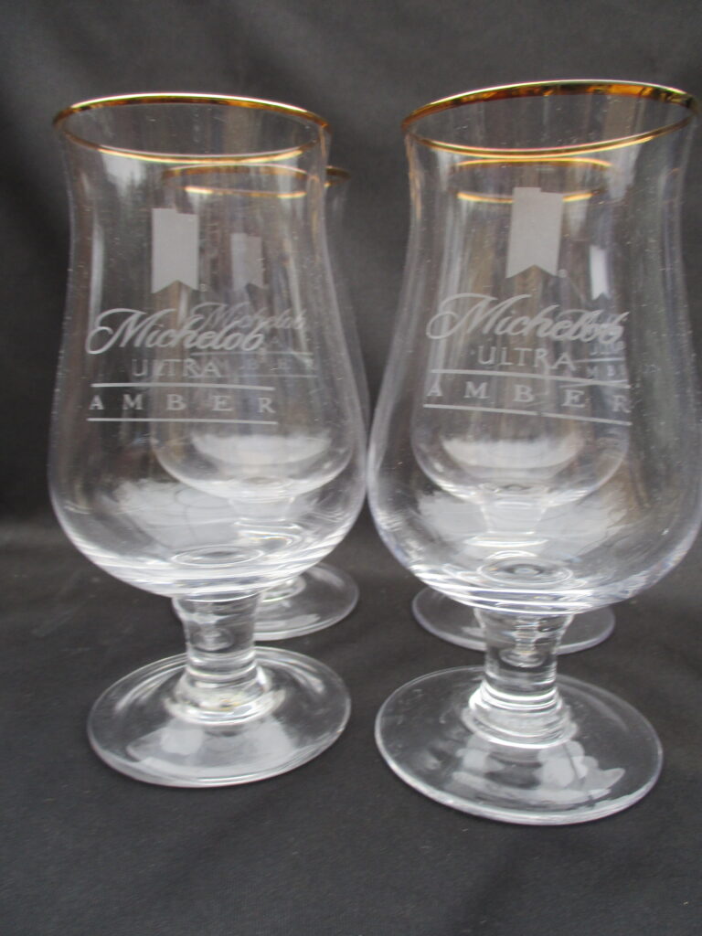 Old Michelob Beer Goblets available
