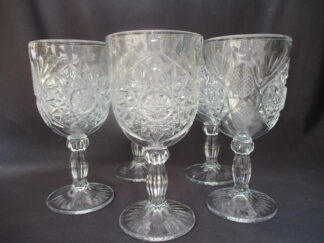 A beautifully designed Sculptural Goblet Set