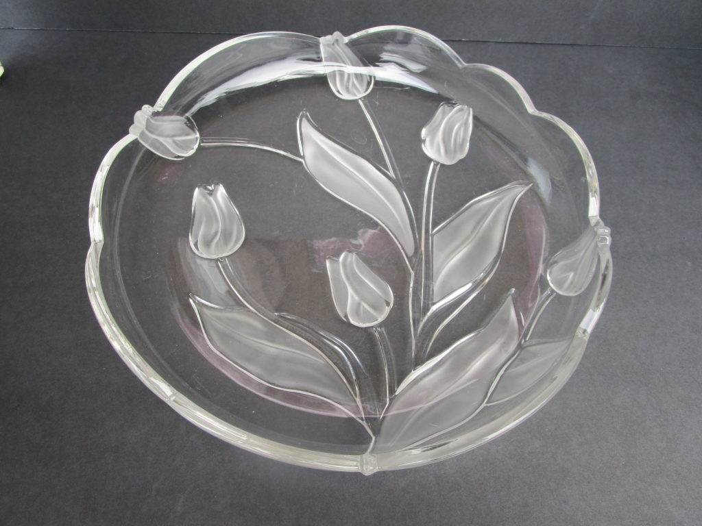 Glass Oval Platters cost USD 44.99 each