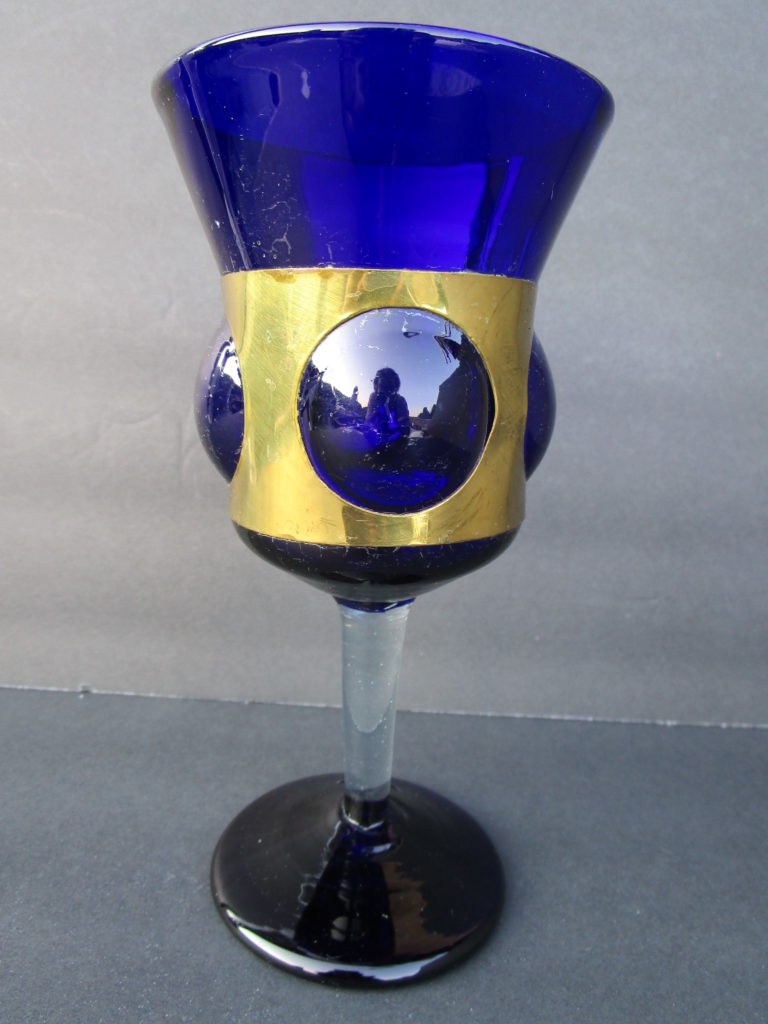 unique wineglass