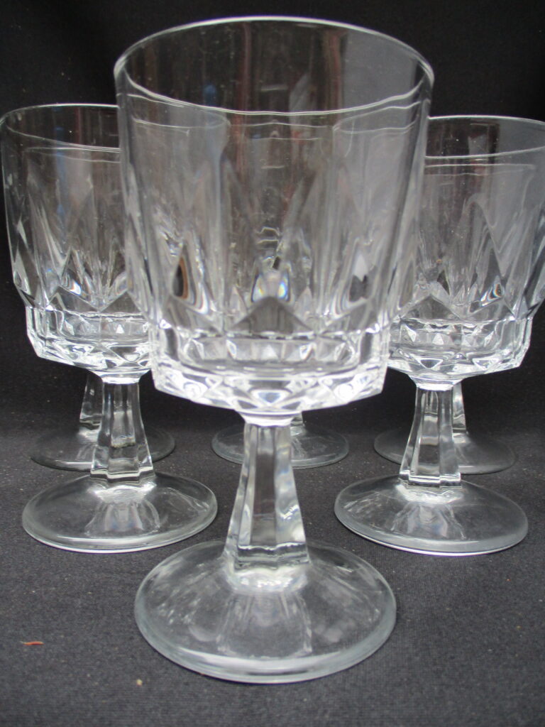 Arcoroc France Arctic Clear Wine Water Goblets