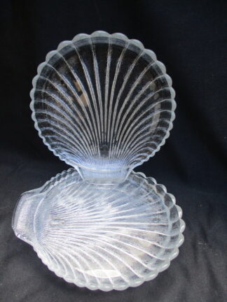 Anchor Hocking Sea Shell Glass Trays