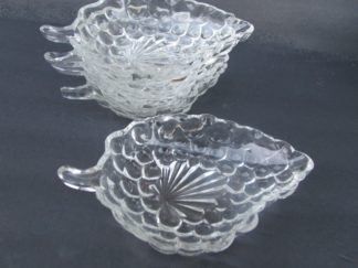 Clear Glass Cluster of Grapes Trays