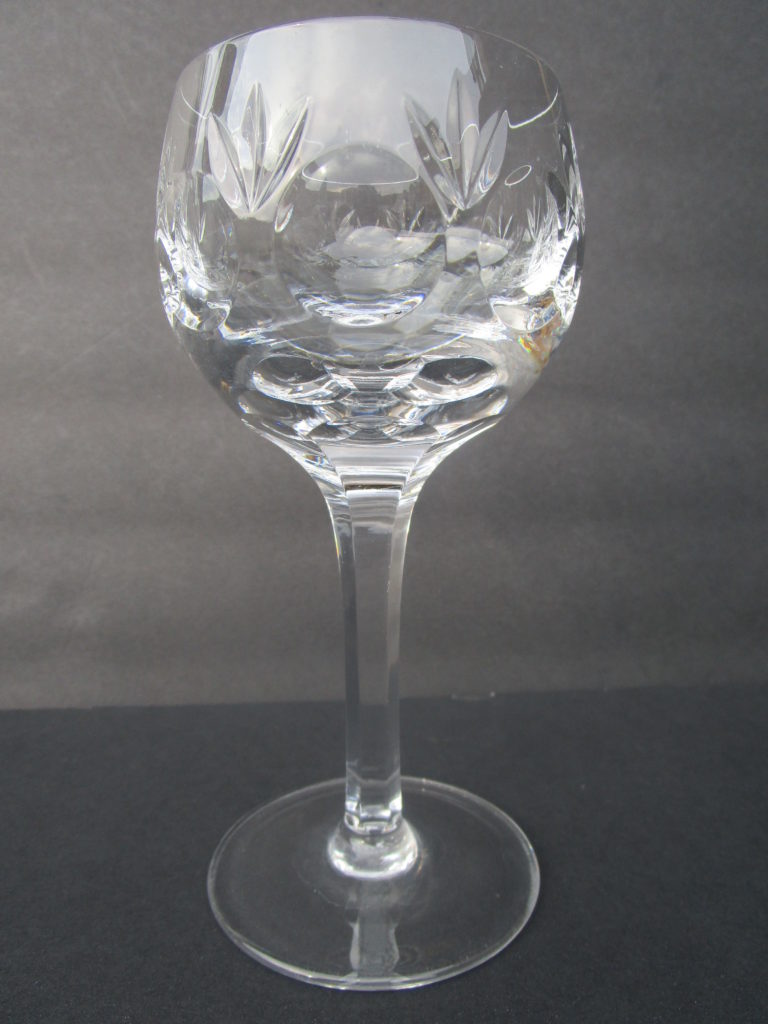 High quality clear crystal wine glass