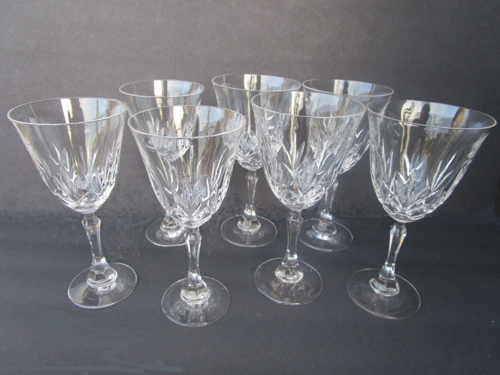Star of David Wine glass set of seven