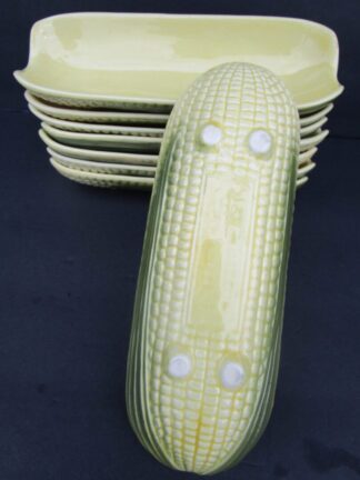 Lou Glazer Shawnee Pottery Corn Rollers