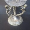 adorable silver-plated cherubs as the bowl pedestal