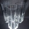 Contemporary Highball Glasses with square shaped base