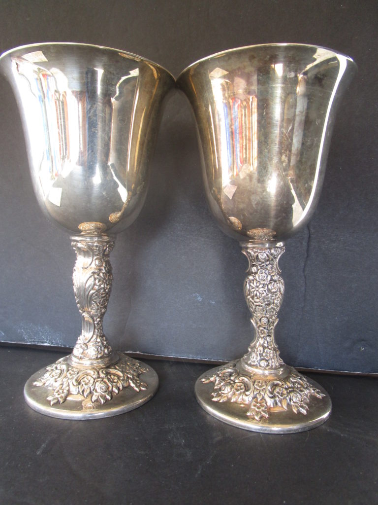 Two piece Hollow Ware Chalice set