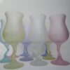 Tropical Cocktail Glasses in pastel colors