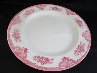 Old English Garden Pattern Creamy White Porcelain Platter