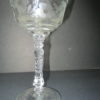 Clear Wine Glass with Knob Stem