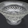 Anchor hocking Wexford pattern clear glass compote
