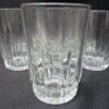 Arcoroc France Lancer Pattern Glass Set