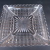 Clear Crystal Tray with Scalloped Rim
