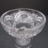 Lobster Pattern Crystal Bowl Compote