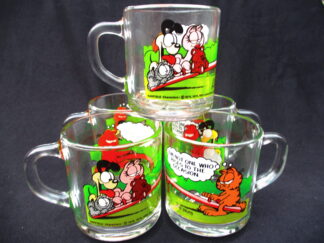 Garfield Characters Mugs from Mcdonald are available