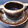 Pfaltzgraff Stoneware Pottery Cream Soup Set