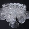 Handcrafted Punch Bowl Set made using Quality Glass