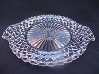 Waterford Clear Pattern Cake Plate by Anchor Hocking