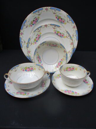 Moritz Zdekauer's Czechoslovakian Dinnerware Place Set
