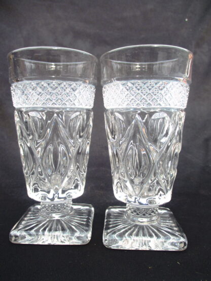 Cape Cod Style Parfait Glasses made by Imperial Glass Corp