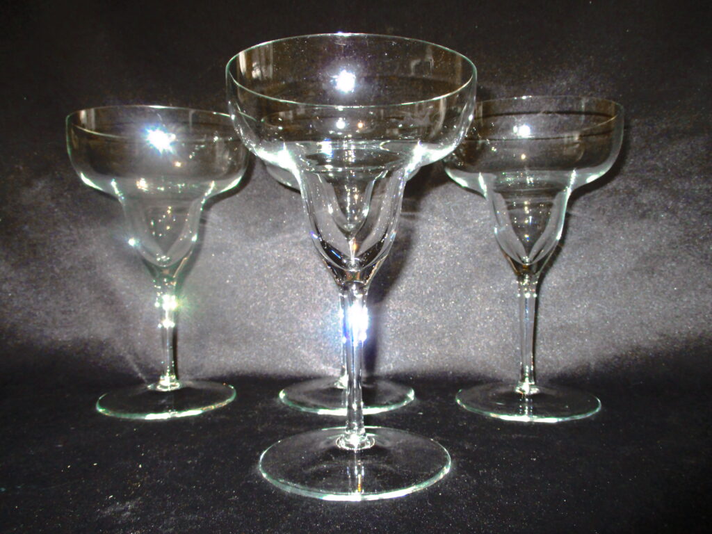 Clear Glass Margarita Glasses available
