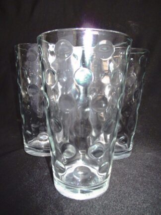 Hazel Atlas El Dorado Pattern Clear Tumbler set