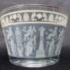 Blue Hellenic Glass Dessert Cup by Jeanette Glass