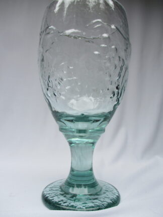 Water Goblet in Orchard Fruit Green color