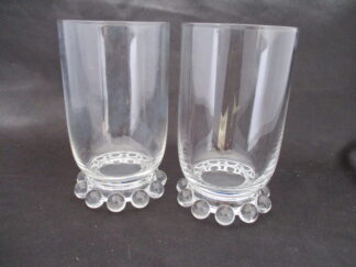Imperial Glass Candlewick Pattern Tumbler Set