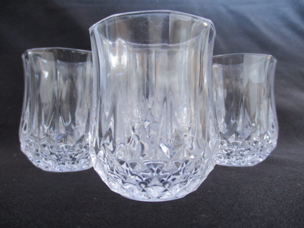 Champollion Pattern Shot Glasses in a set of six