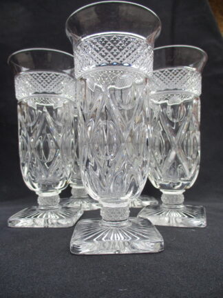 Imperial Glass Cape Cod Style design in set of five