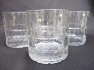 Anchor Hocking Tartan Clear Rock Glass