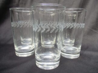 Anchor Hocking Swedish Modern Pattern Tumbler Set