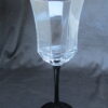 Water Goblet by Arcoroc International Octime Black Pattern